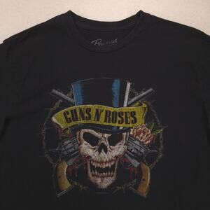Guns N Roses Short Sleeve Crew Neck Band T Shirt Adult Mens Size XL Black